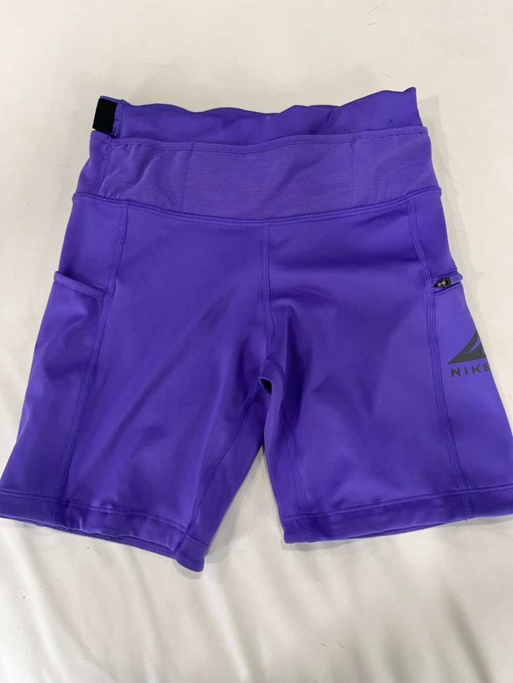Nike Women's Violet Athletic Bike Shorts